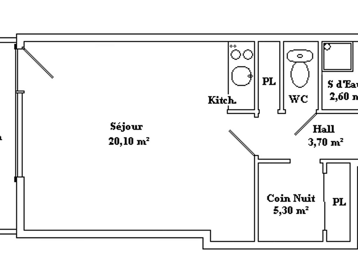 Studio cabine 4 pers. avec balcon sud à La Clusaz - Photo 10