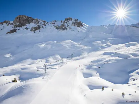 Courchevel 1850 Appartement rénové avec vue et Wifi : photo 7