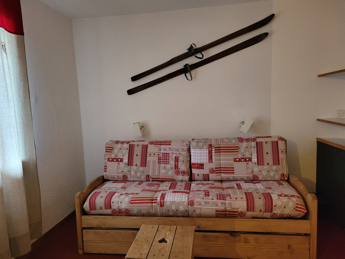 Studio divisible 27m² à 150m des pistes, balcon - Photo 4