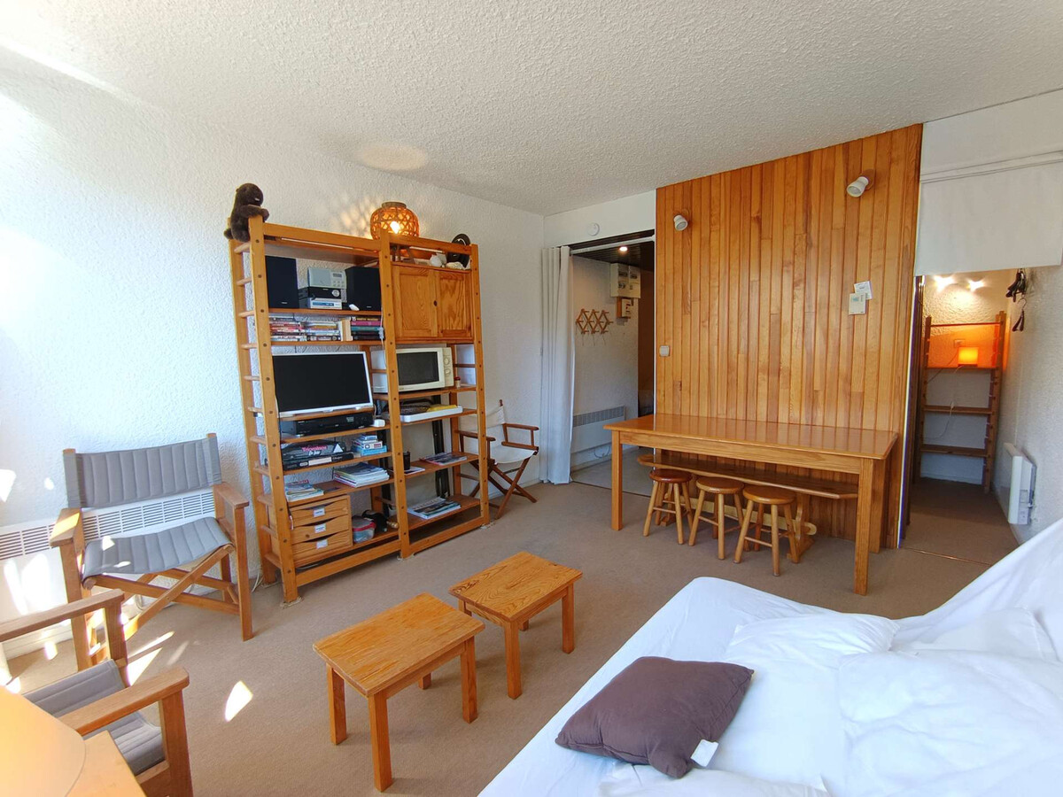 Studio cabine 6 pers, balcon sud et vue pistes à Piau-Engaly - Photo 3