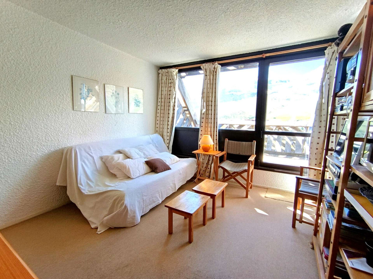 Studio cabine 6 pers, balcon sud et vue pistes à Piau-Engaly - Photo 4