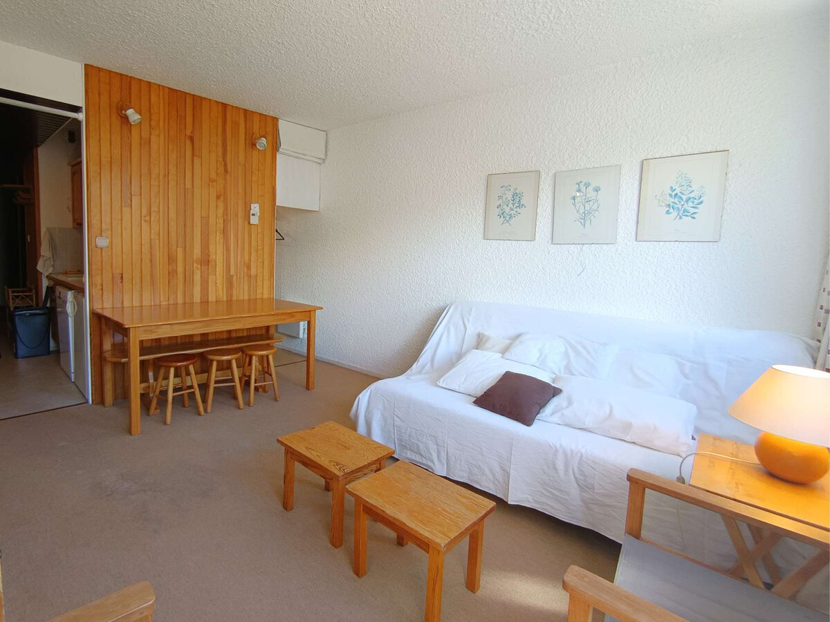 Studio cabine 6 pers, balcon sud et vue pistes à Piau-Engaly - Photo 5