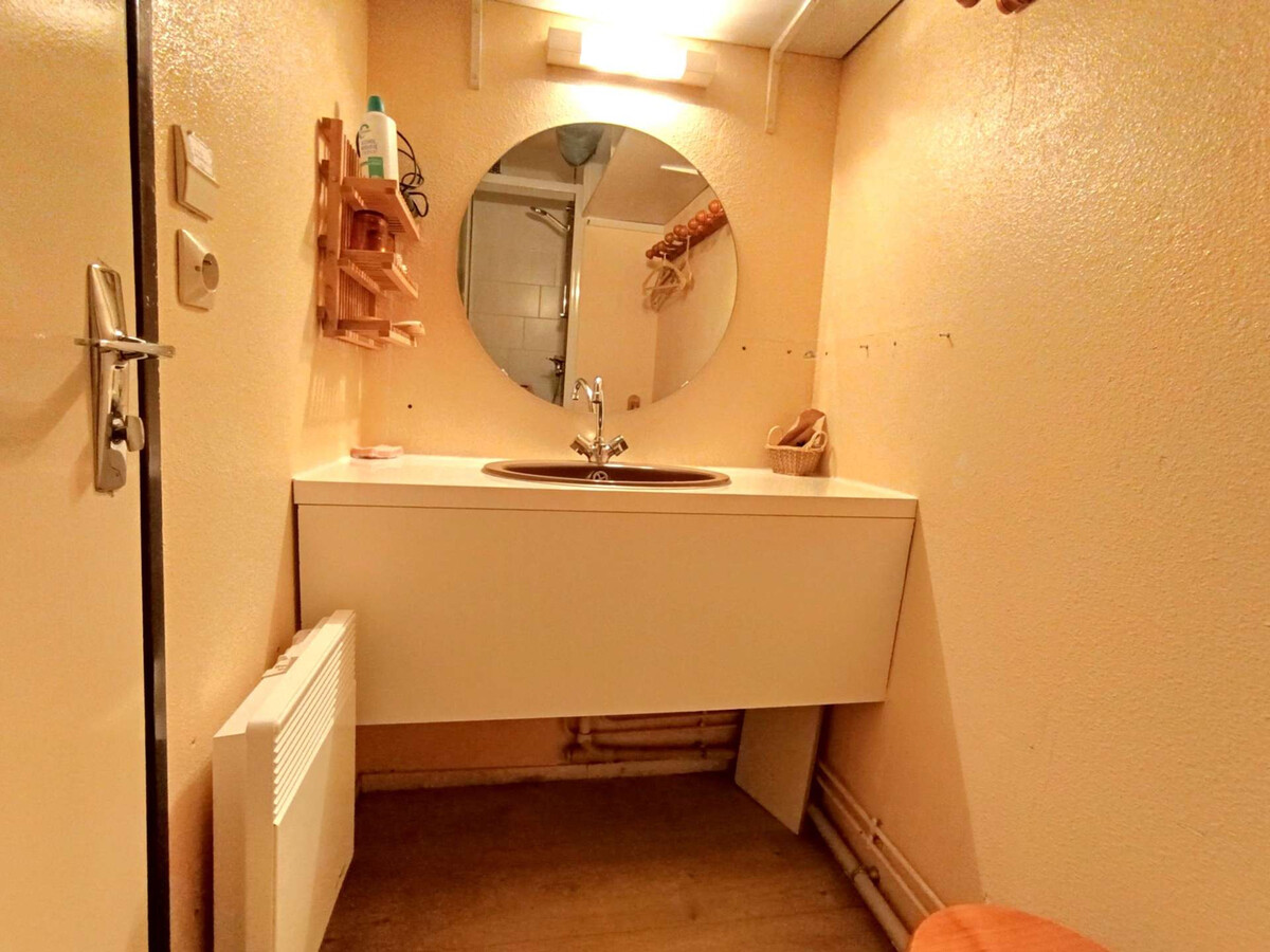 Studio cabine 6 pers, balcon sud et vue pistes à Piau-Engaly - Photo 10