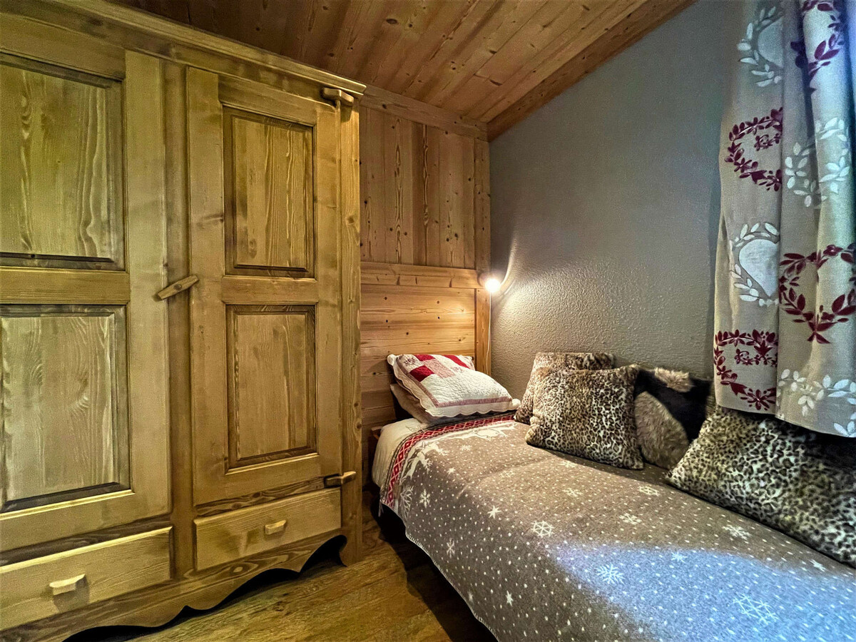 Appartement 7 pers aux Menuires, balcon Sud-Ouest, casier skis - Photo 12