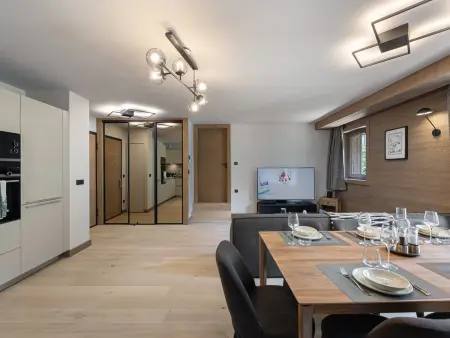 Appartement 8 pers. Megève, piscine & sauna : photo 6