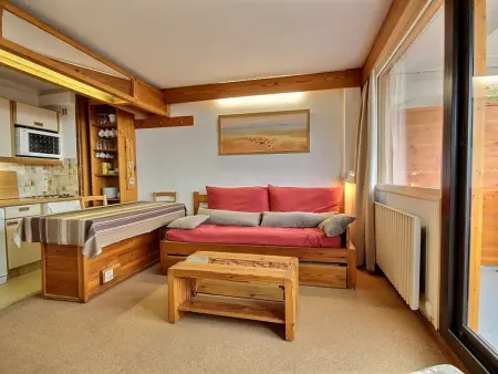 Appartement 4 pers. vue Mont-Blanc, pistes à 50 m, La Plagne : photo 3