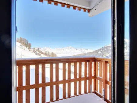 Appartement 4 pers. vue Mont-Blanc, pistes à 50 m, La Plagne : photo 6