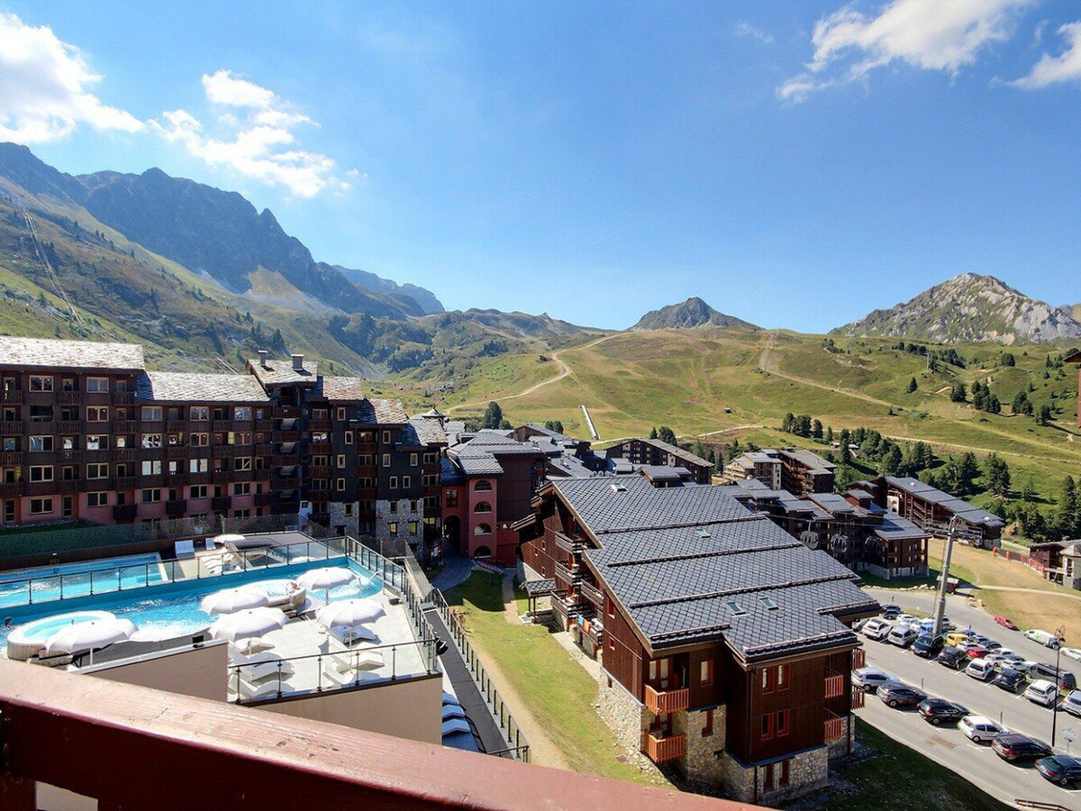 Duplex 4 pers, balcon sud, dernier étage Belle Plagne - Photo 5