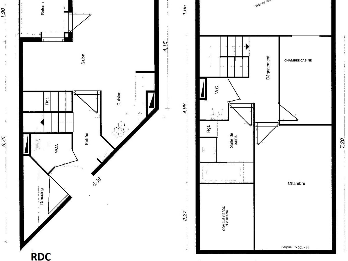 Duplex 4 pers, balcon sud, dernier étage Belle Plagne - Photo 11