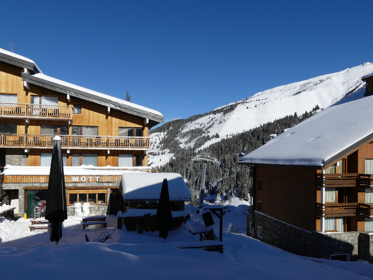 Studio 27m² skis aux pieds à Méribel, 4 personnes - Photo 8