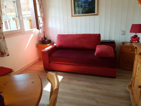 Studio rénové cœur de station avec casier à skis à Montchavin : photo 6