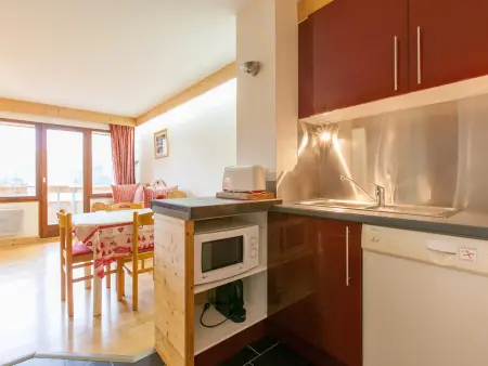 Appartement skis aux pieds Avoriaz, 6 personnes, balcon vue montagne : photo 6