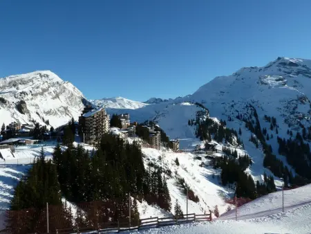 Appartement skis aux pieds Avoriaz, 6 personnes, balcon vue montagne : photo 12