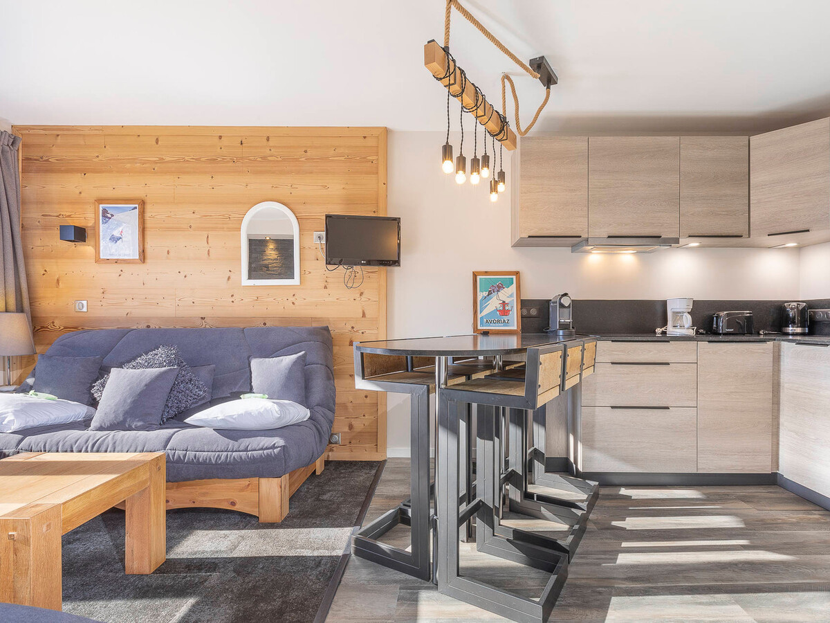 2 pièces cabine 6 pers. balcon Sud-Est à Avoriaz - Photo 1
