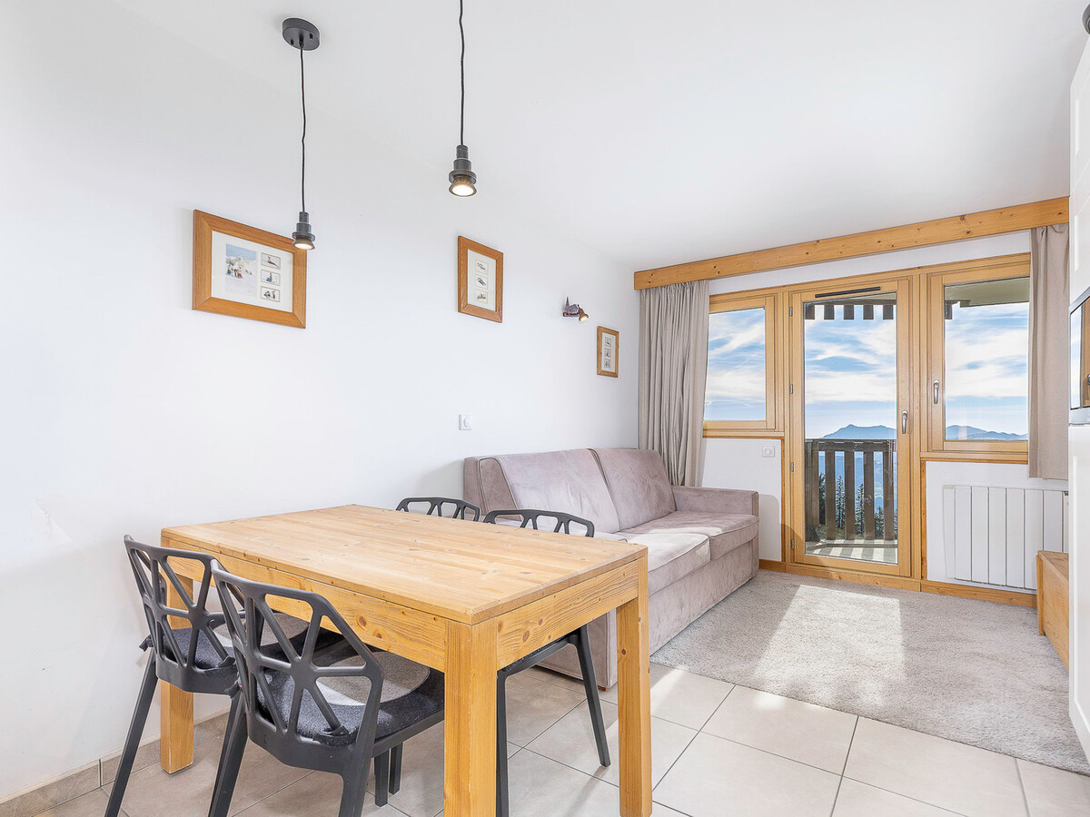 Studio cabine 4 personnes à Avoriaz, balcon vue vallée - Photo 4