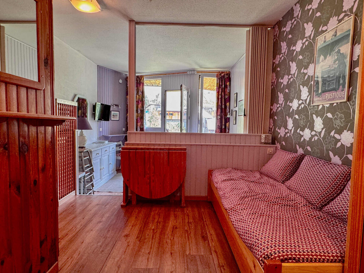 Studio 24m² balcon sud-est à Avoriaz pour 3 - Photo 5