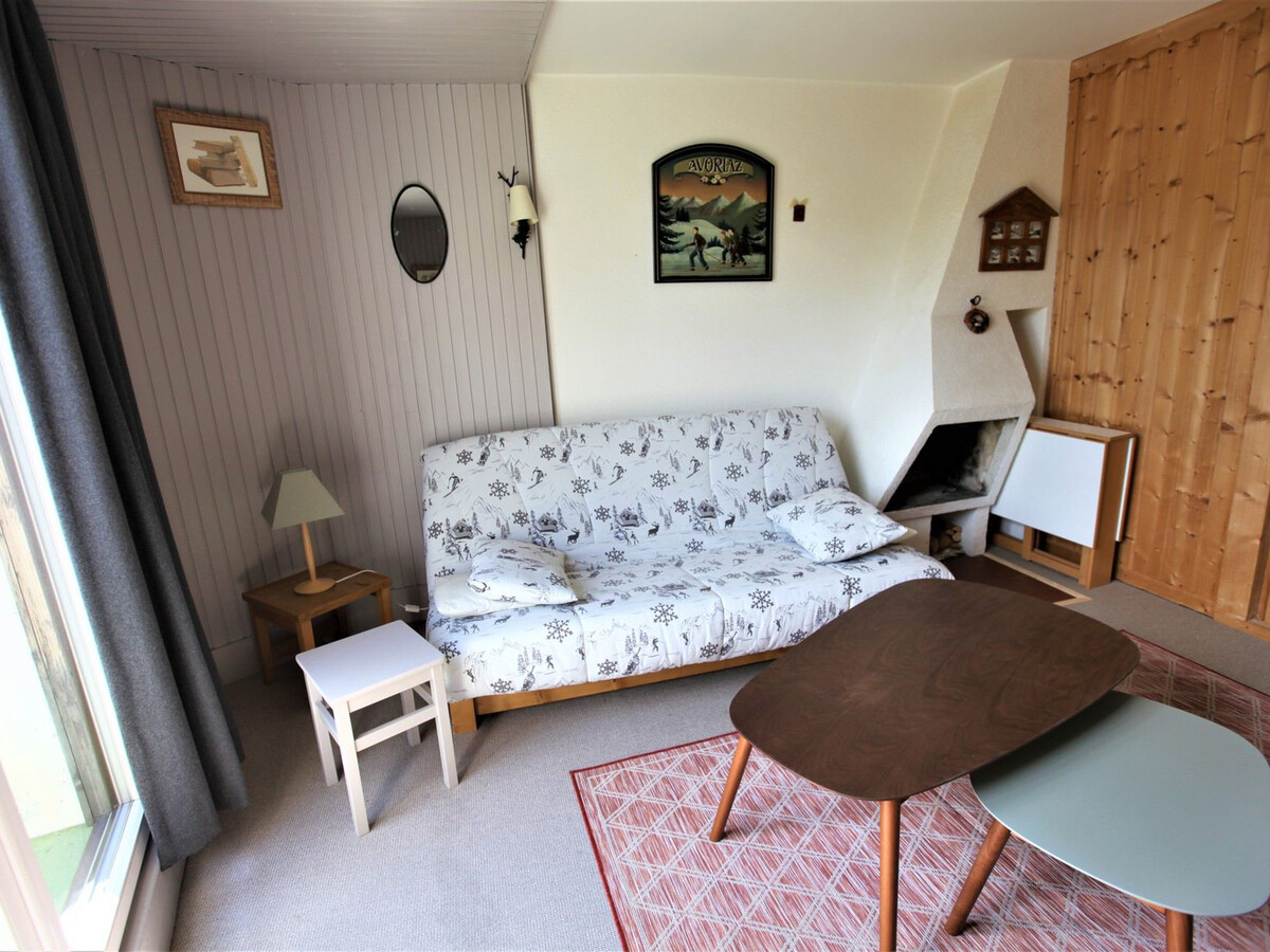 Studio 34 m² rénové, cheminée et balcon Sud-Est à Avoriaz - Photo 2