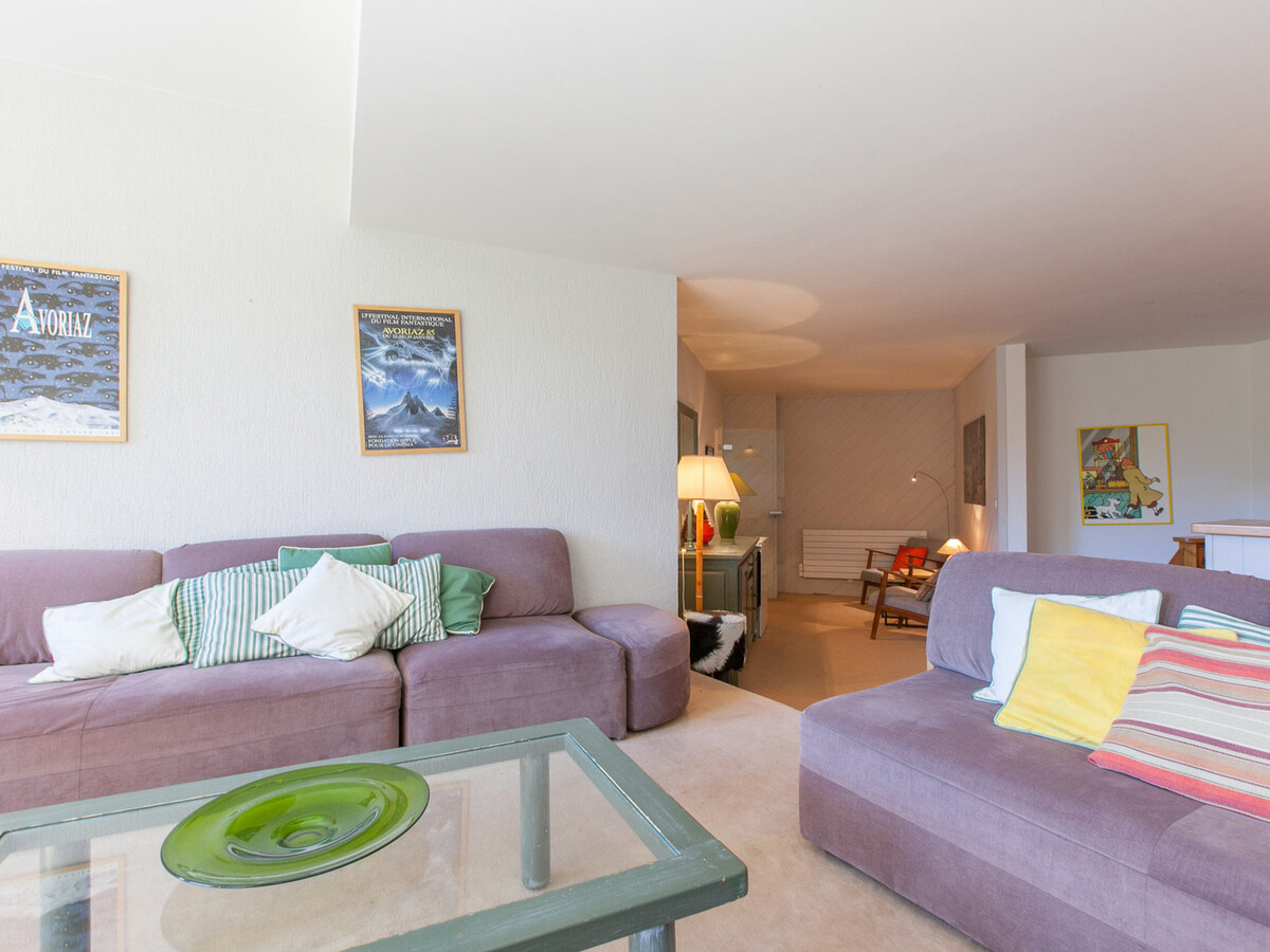 Duplex 100 m² Avoriaz, 9 pers., vue Morzine et balcon sud-ouest - Photo 2