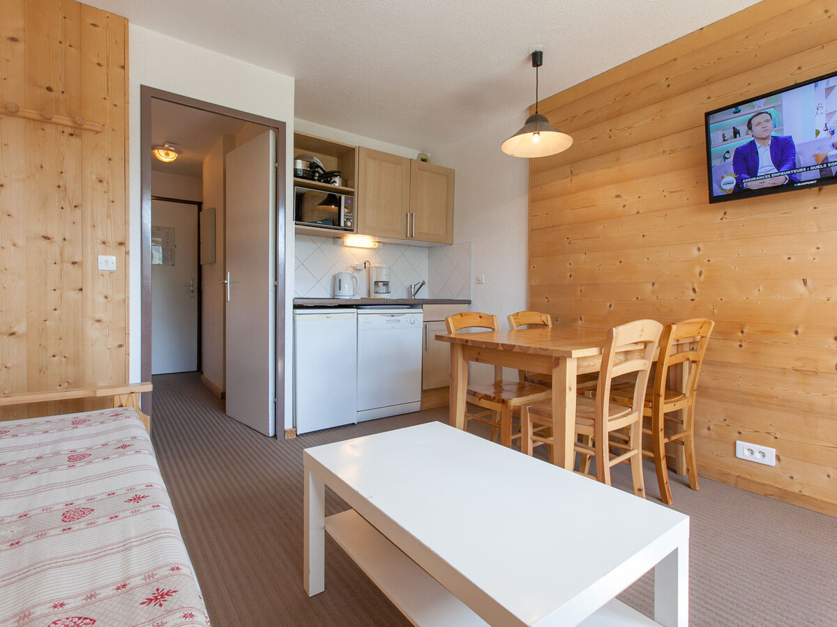 Studio 4 pers. Avoriaz, balcon SE et vue station - Photo 4