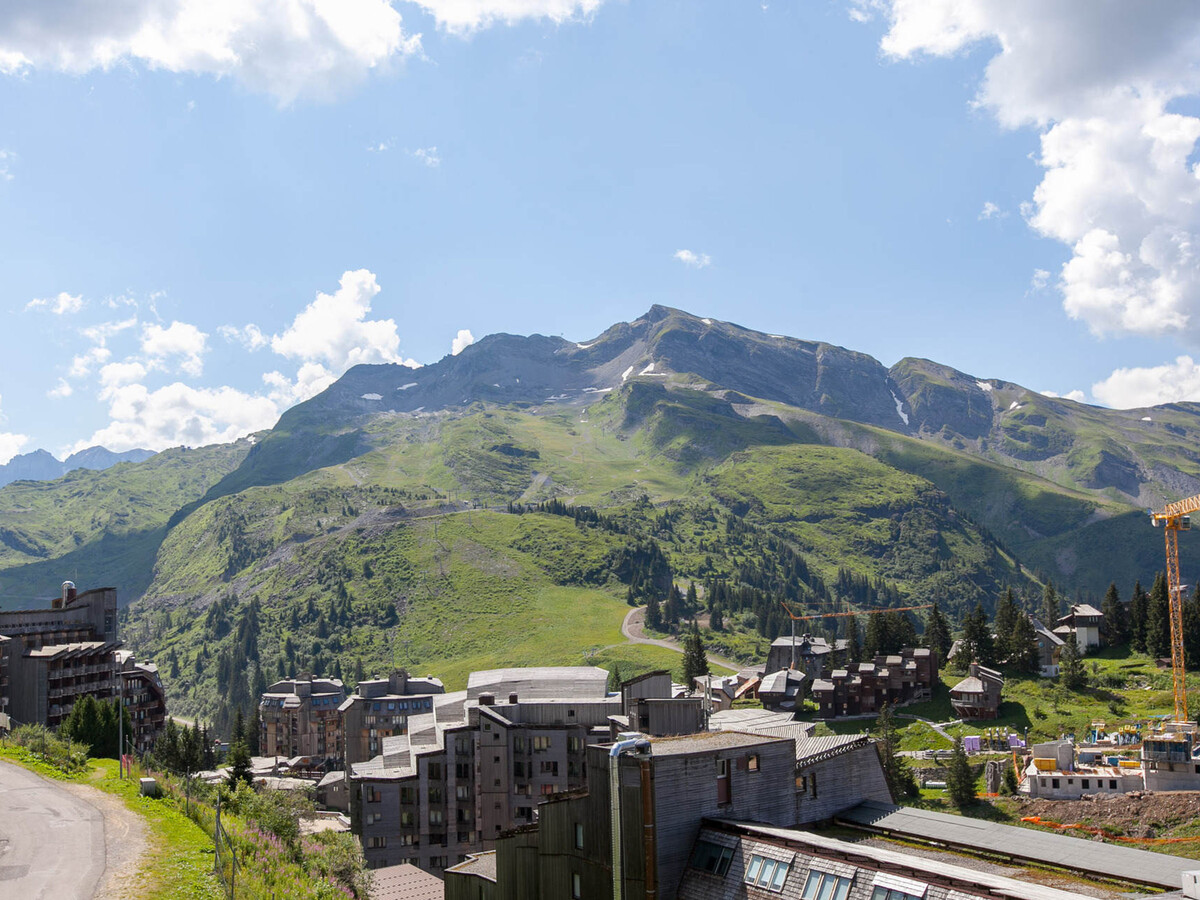 Studio 4 pers. Avoriaz, balcon SE et vue station - Photo 7