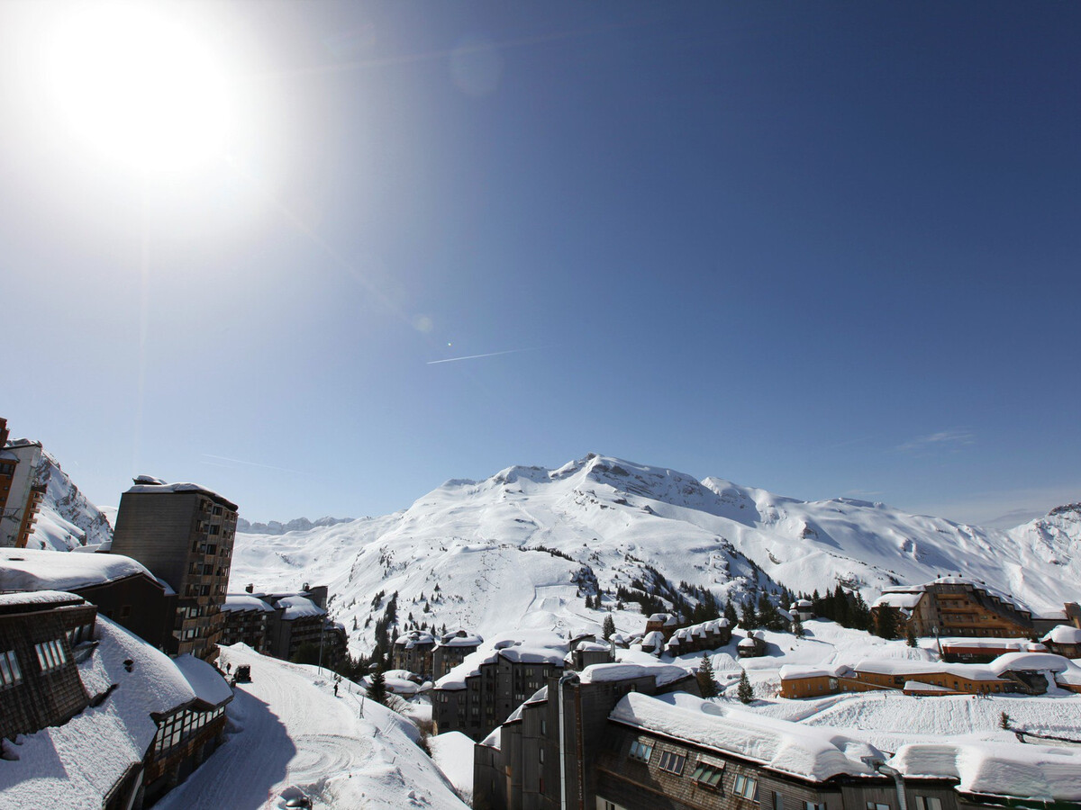 Studio 4 pers. Avoriaz, balcon SE et vue station - Photo 8