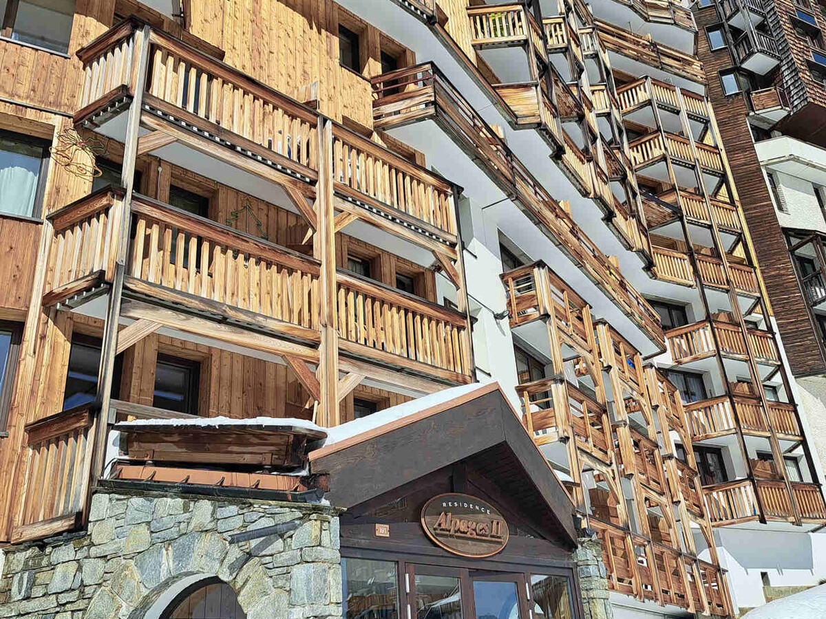 Studio 4 pers. Avoriaz, balcon SE et vue station - Photo 11