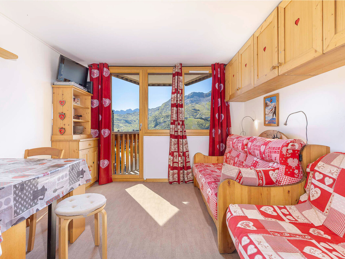 Studio 4 pers. Avoriaz, balcon sud-est, vue pistes - Photo 1
