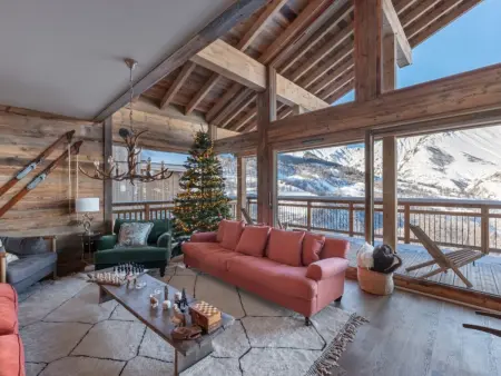 Chalet de luxe pour 12 pers. proche des pistes, avec sauna - Photo 1