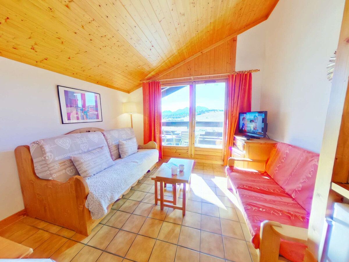 Studio cabine Les Saisies, balcon sud, 5 pers. - Photo 1