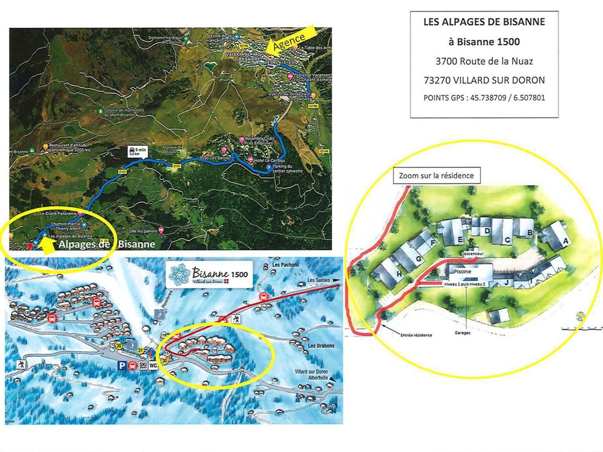 Duplex 5 pièces avec piscine intérieure chauffée, Villard-sur-Doron - Photo 13