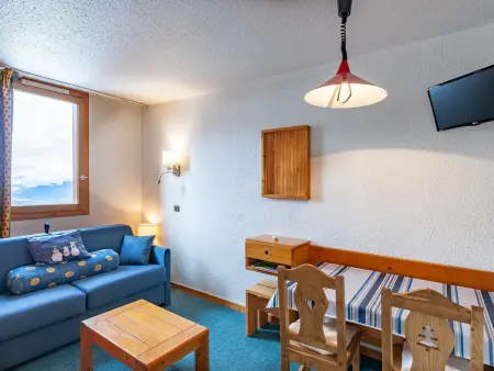 Location appartement à Les Allues Méribel, Appartement lumineux près des pistes, 2 lits simples + canapé