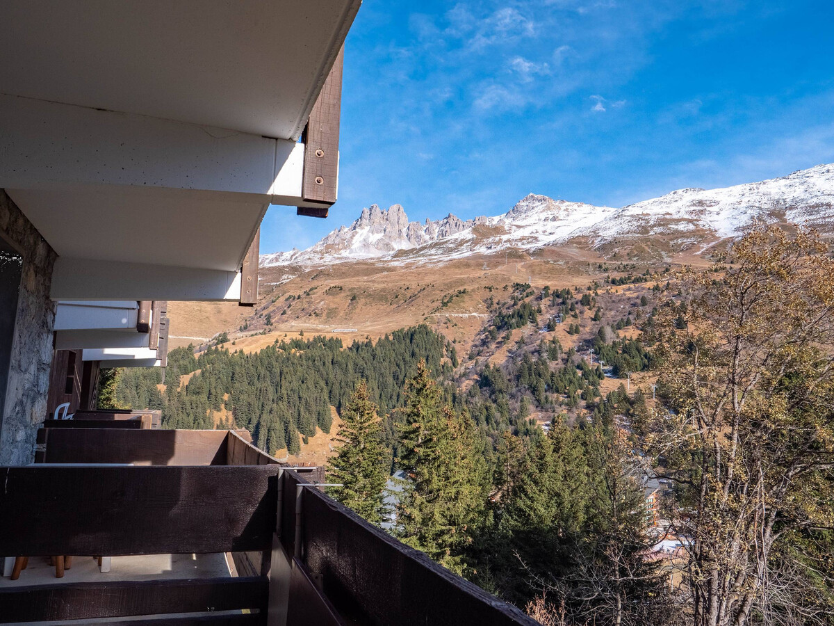 Appartement 3 pers. avec balcon accès direct pistes à Méribel - Photo 10