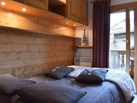 Studio rénové 3 pers. à Méribel, 50m des pistes, balcon sud : photo 12
