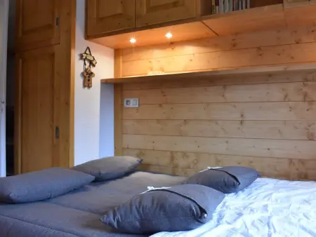Studio rénové 3 pers. à Méribel, 50m des pistes, balcon sud : photo 13