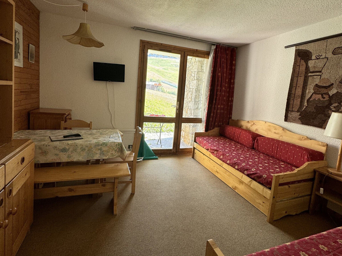 Studio 18m² skis aux pieds, animaux admis à Belle Plagne - Photo 2