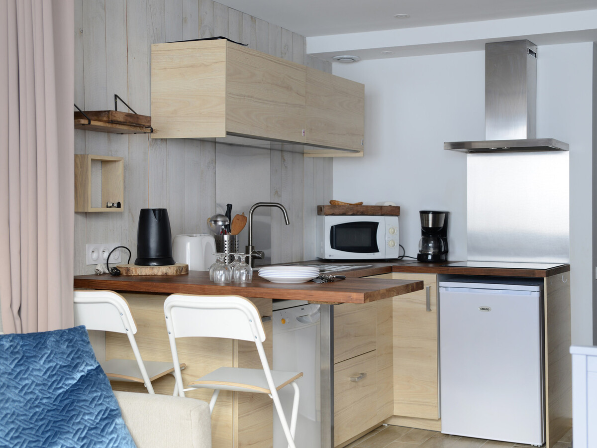 Studio rénové 26m² balcon sud, skis aux pieds à Plagne Aime - Photo 6