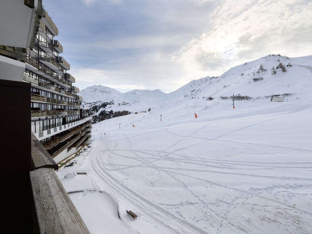 Studio rénové 26m² balcon sud, skis aux pieds à Plagne Aime - Photo 9