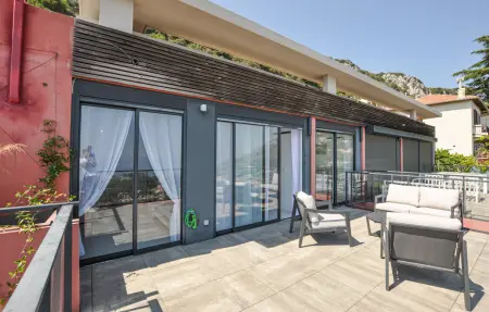 Appartement avec piscine et vue mer à La Turbie : photo 8