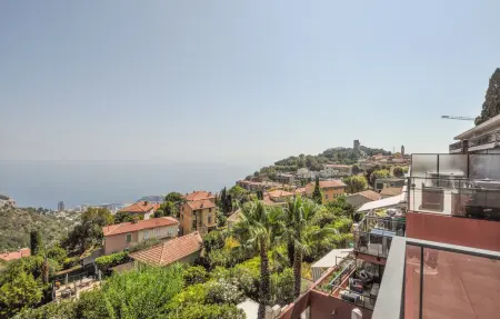 Appartement avec piscine et vue mer à La Turbie : photo 9