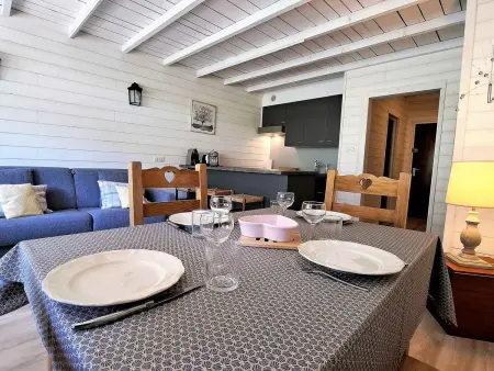 Location appartement à Pra Loup, Superbe duplex rénové au pied des pistes avec terrasse