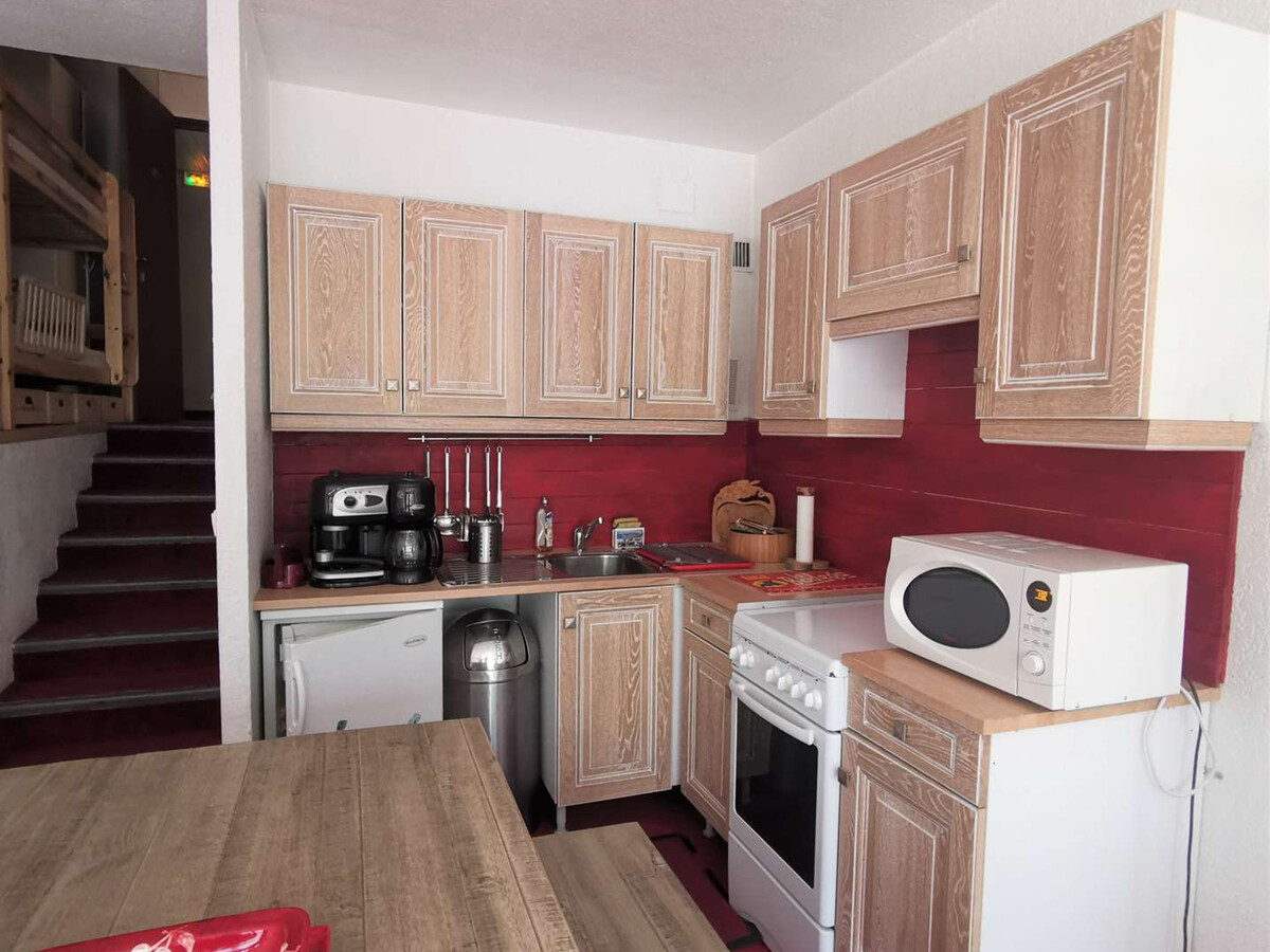 Studio 4 pers. La Mongie, 200m des pistes - Photo 2