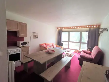Location appartement à La Mongie, Studio cabine 4 pers. La Mongie, centre station, près des pistes