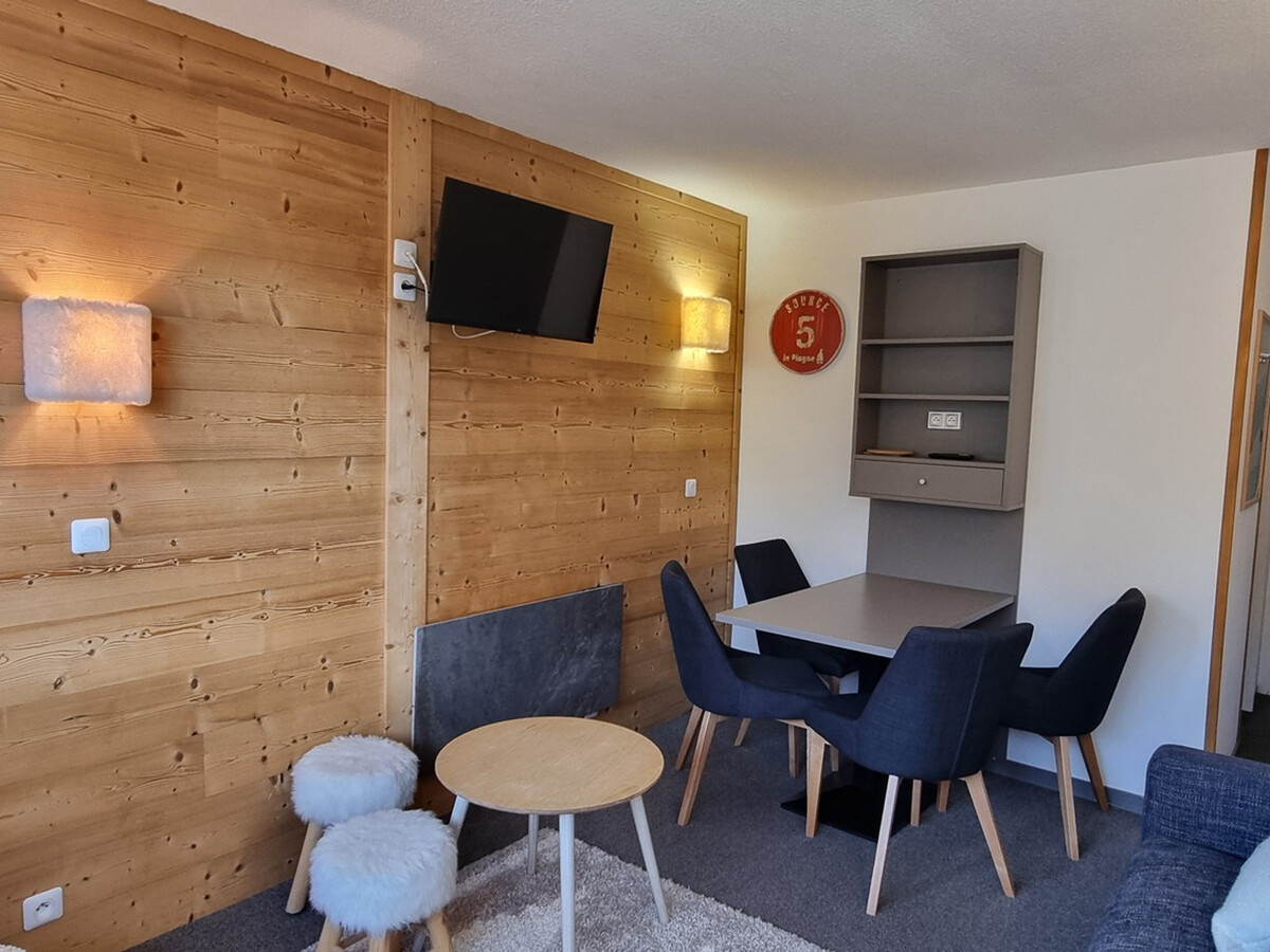 Studio 25m² skis aux pieds, balcon sud à Plagne Aime 2000 - Photo 3