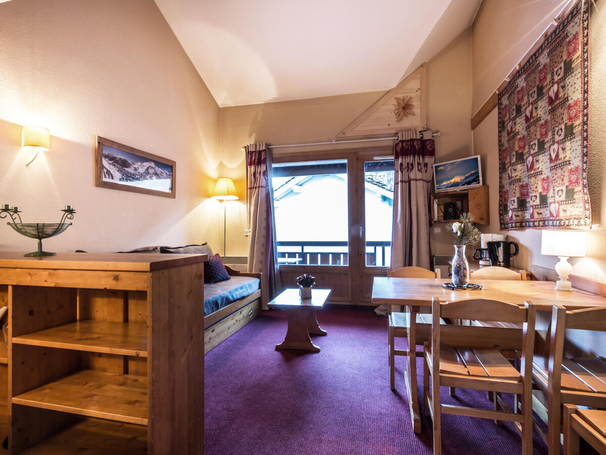 Studio mezzanine 5 pers. avec balcon Sud à Val-d'Isère - Photo 2