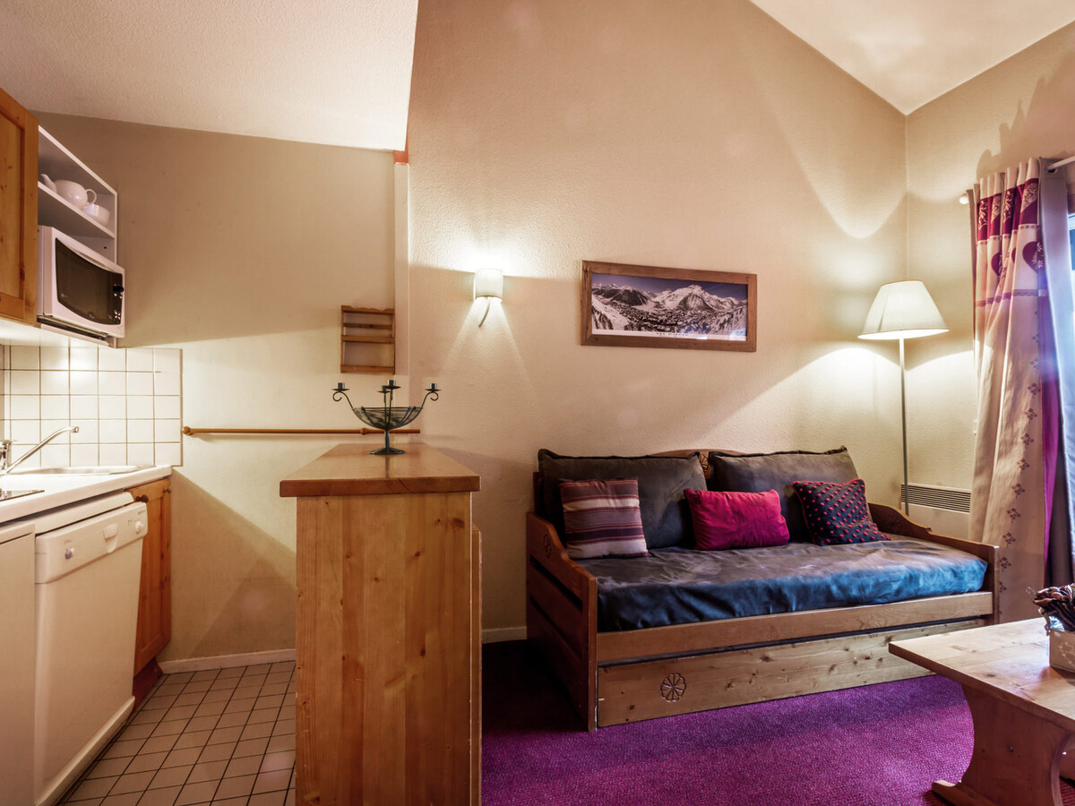 Studio mezzanine 5 pers. avec balcon Sud à Val-d'Isère - Photo 3