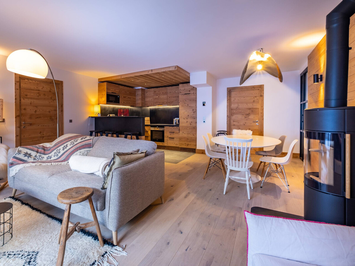Appartement 8 pers. avec jacuzzi à Méribel-Mottaret - Photo 2