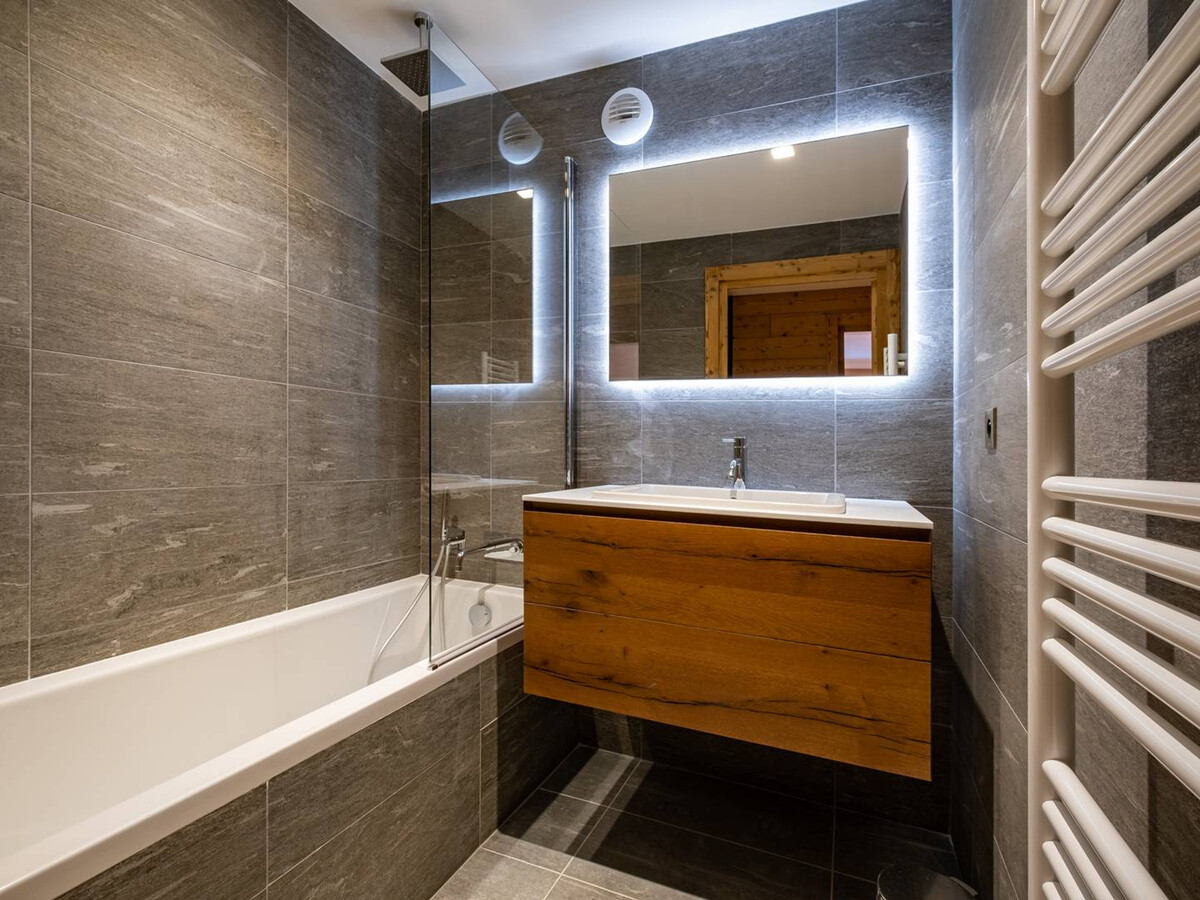 Appartement 8 pers. avec jacuzzi à Méribel-Mottaret - Photo 14