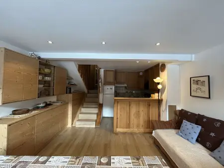 Location appartement à Saint Chaffrey , Triplex chaleureux 6 pax avec wifi et parking, Chantemerle, Serre-Chevalier