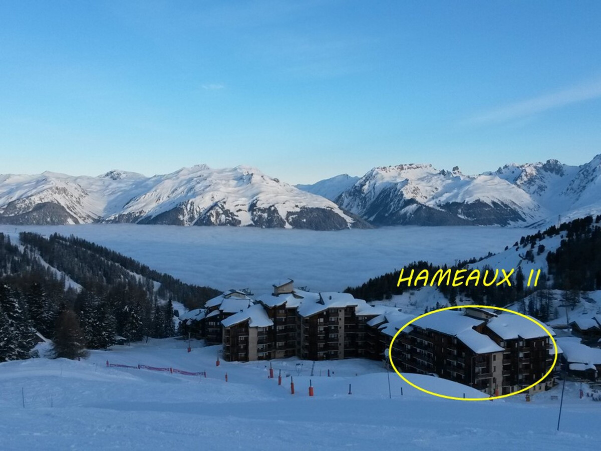 Duplex 5 pers, mezzanine, balcon est à La Plagne - Photo 12