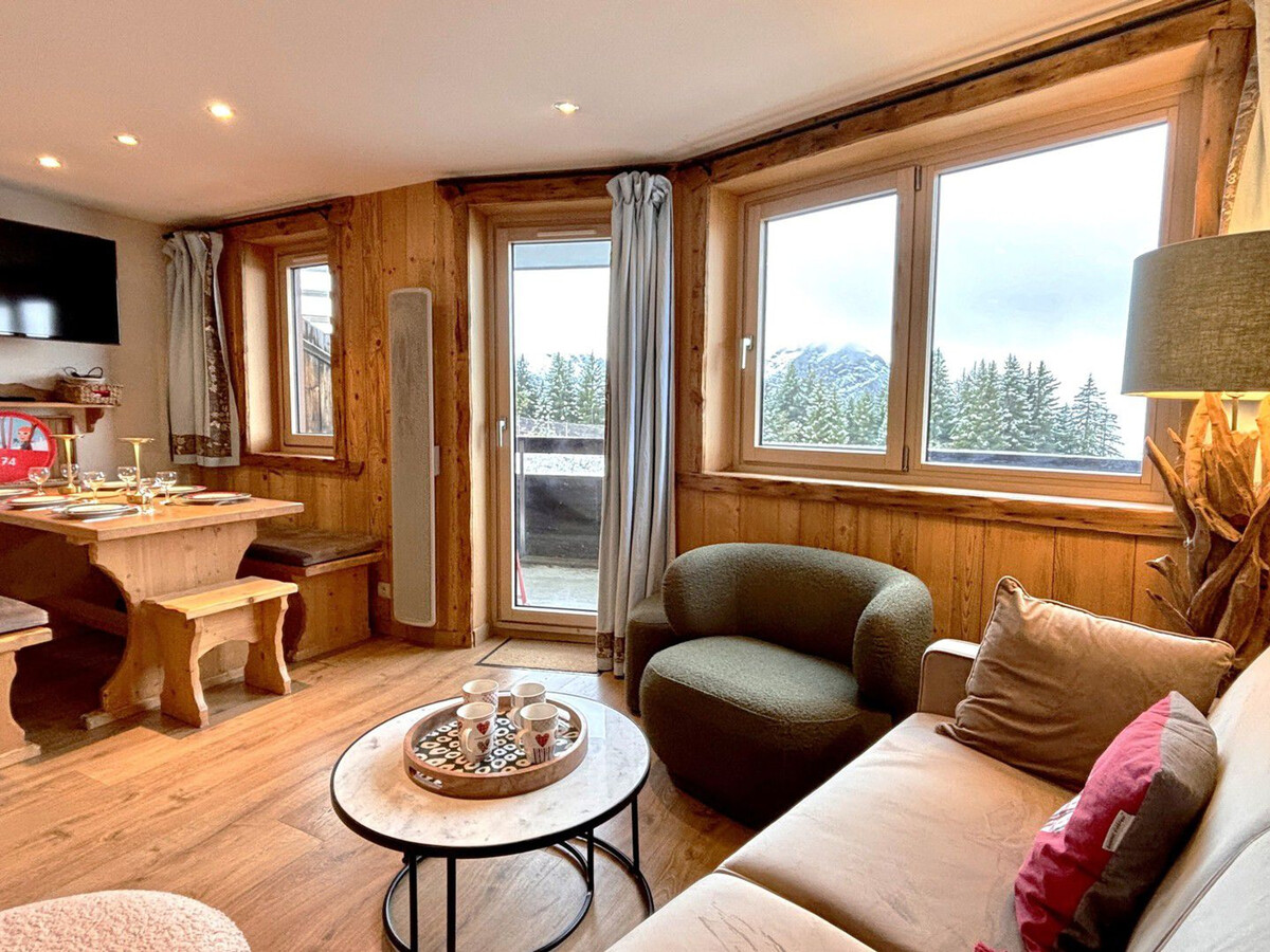 Appartement 6 pers. style chalet à Avoriaz, balcon montagne - Photo 1